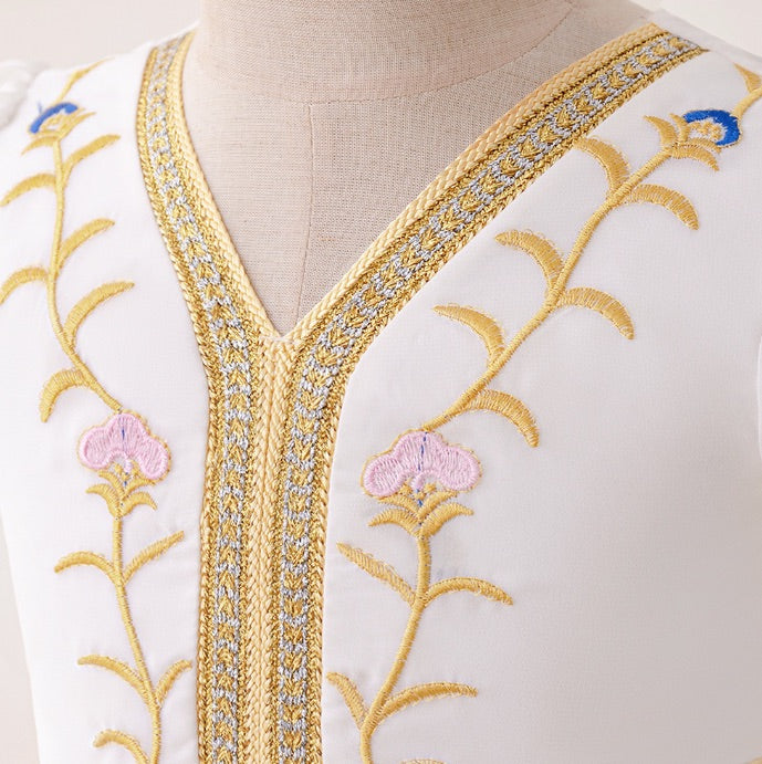 Girls Embroidered Dress