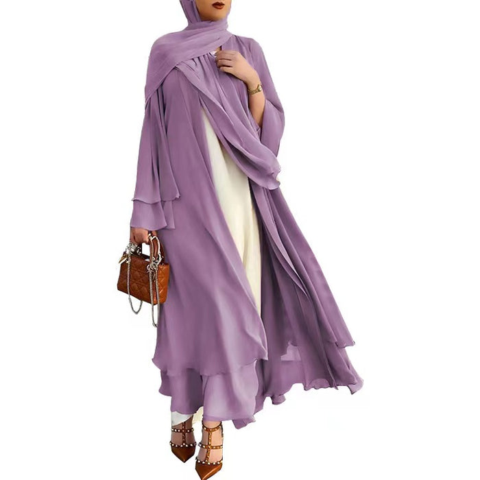 Women's Open Front Abaya