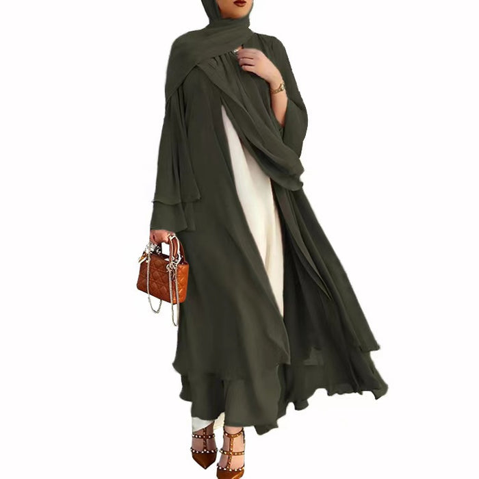 Women's Open Front Abaya