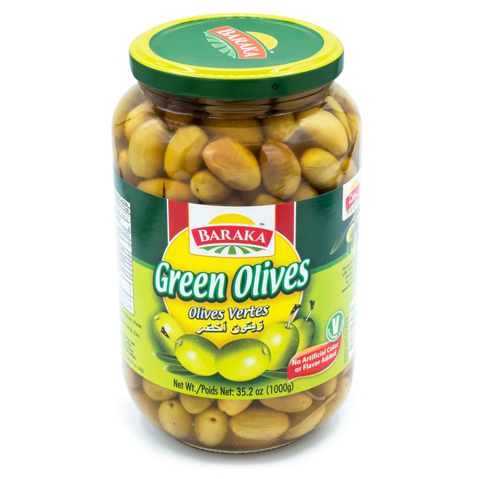 Baraka Green Olives - 1000g