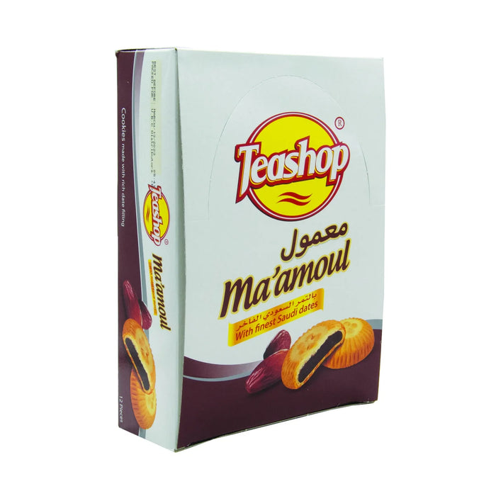 TEASHOP Maamoul with Finest Saudi Dates - 12 Pieces (420g)