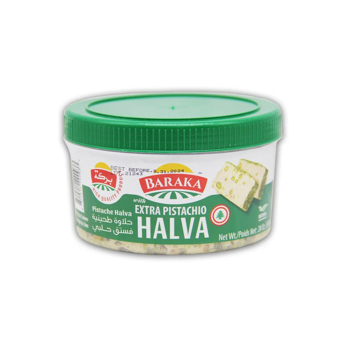 Baraka Pistachio Halva - 400g Tub